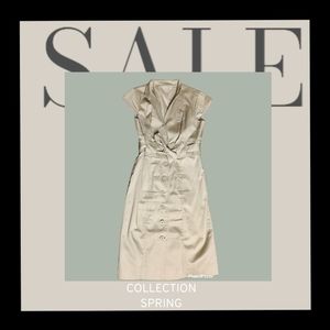 Calvin Klein form fitting dress. Size 4.